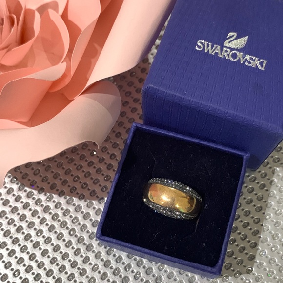 Swarovski rose gold ring - Picture 1 of 3